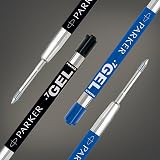 Parker Jotter London Pen Refill Discovery Pack Quinkflow & Quink Gel Refills view 9