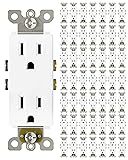 ThunderWay 15-Amp Decorator Receptacle Outlet