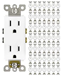 ThunderWay 15-Amp Decorator Receptacle Outlet