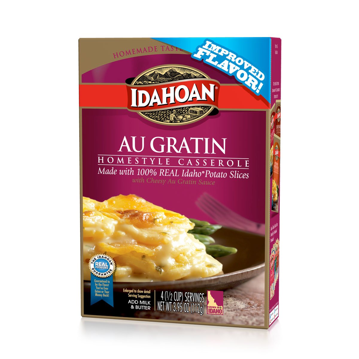 Idahoan Casserole, Homestyle Au Gratin, 3.95 Ounce (Pack