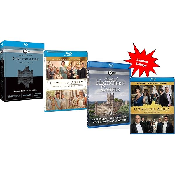 Amazon.com: Downton Abbey (Complete Series 1-6) - 26-DVD Box Set