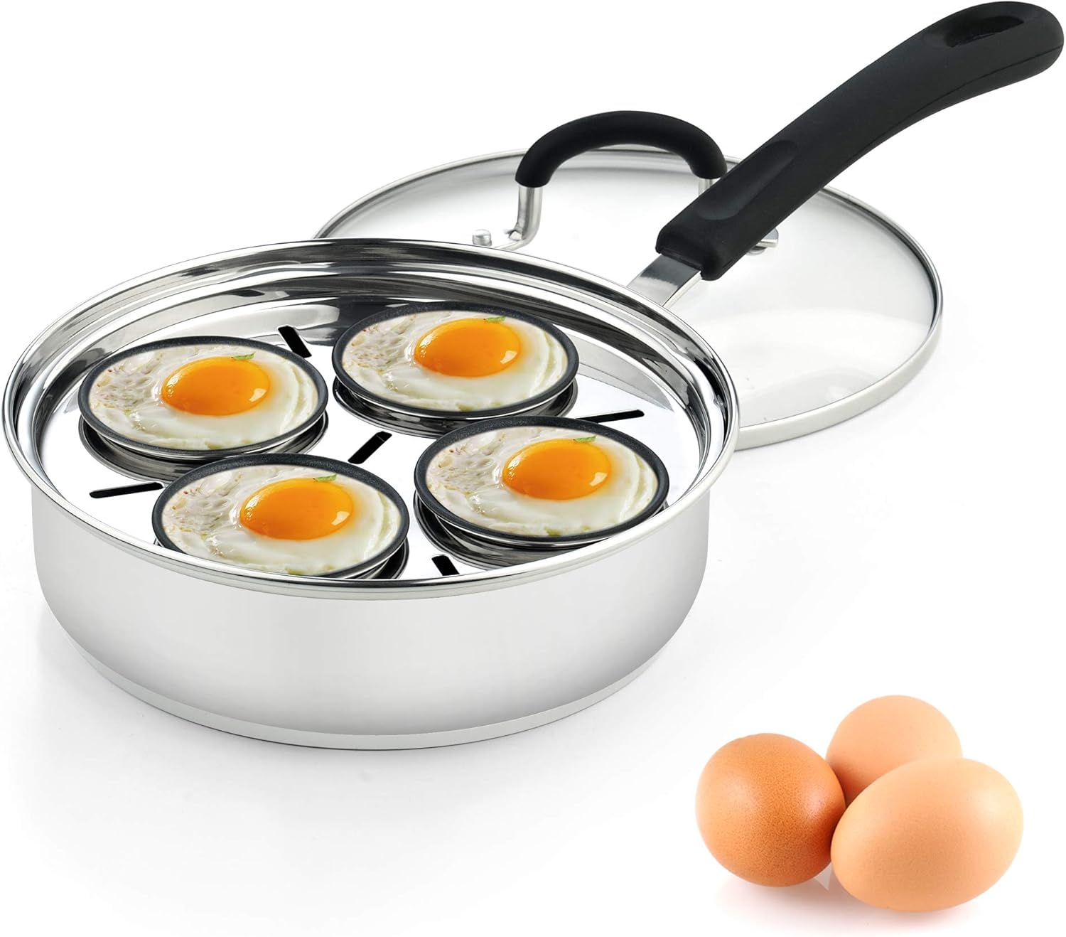 Egg pan. Egg poacher сковорода. egg poacher. excel steel egg poacher.
