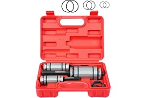 DAYUAN Upgraded 3 Pcs 1-1/8 inch to 3-1/2 inch Exhaust Pipe Expander Tool Set, Tail Pipe Spreader Kit Compatible with Most Ve