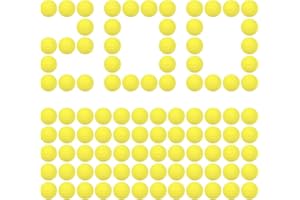 HeadShot Ammo Foam Balls for Toy Gun Refill Pack of Bullets Compatible with Nerf Rival Guns