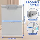 powerking Grey Desktop Document Holder with 7 Adjustable Angles A4 Letter Music view 2