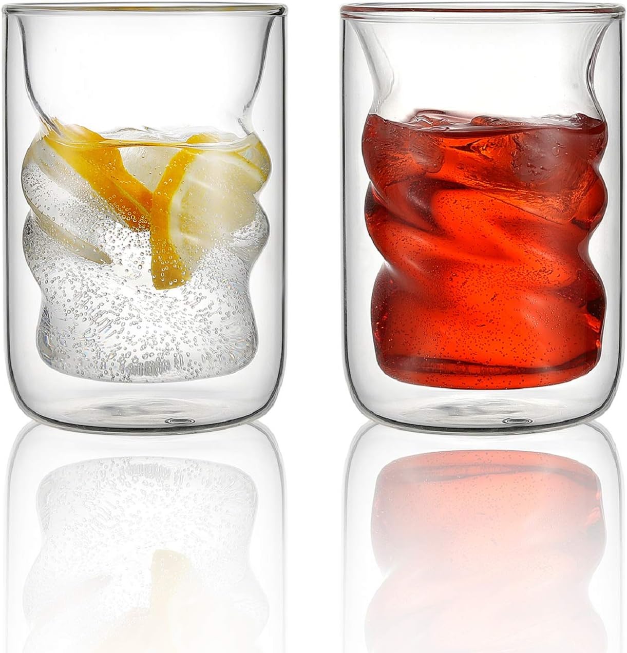double wall drinking glasses