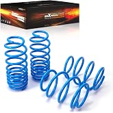 maXpeedingrods Lowering Springs for Honda Civic 2016-2025 | for Acura Integra 2023-2025, SAE 9254 Cold-Wound Steel Coil Springs Lowering Front1.7-2.0" Rear 1.9-2.0", Blue