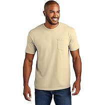 comfort colors men's adult short sleeve pocket tee style 6030