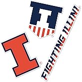 Desert Cactus University of Illinois Sticker Fighting Illini U of I Vinyl Decals Laptop Water Bottle Car Scrapbook T5 (Type 5-1)