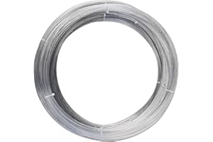 TEN-HIGH Nitinol Wire 0.1mm,1 Meter Pre-Trained Shape Memory Super Elastic Wire,Super Elastic Nitinol Memory Steel Wire Nickel Titanium Alloy Wire for Science, Research and DIY(Length:3.28ft)