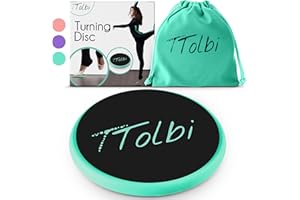 TTOLBI Premium Turning Boards for Dancers – Improve Pirouette Technique & Balance, Ideal Turn Board for Ballet, Dance & Figure Ice Skating, Portable Spin Disc for Dancers & Spinner Training Equipment