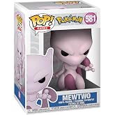Funko POP! Games: Pokemon - Mewtwo | Official Merch - Collectable Vinyl Figurine for Shelf Display - Birthday Gift Idea for Fans and Collectors