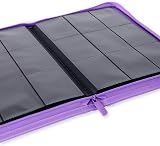 Vault X Exo Tec Zip Binder 9 Pocket 360 Cards Purple view 5