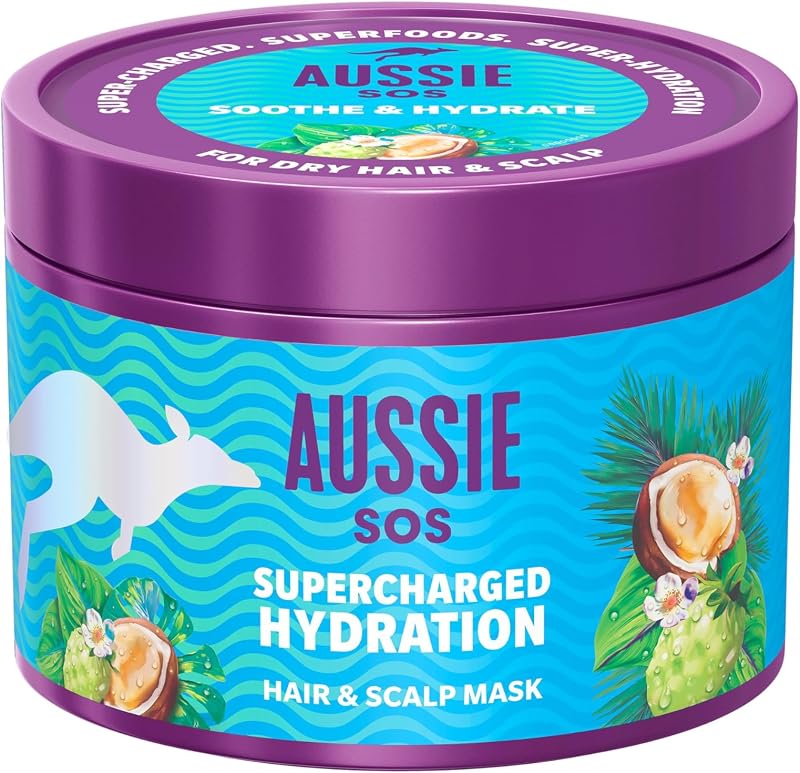 Aussie SOS Supercharged Hydration Scalp & Hair Mask 500ml