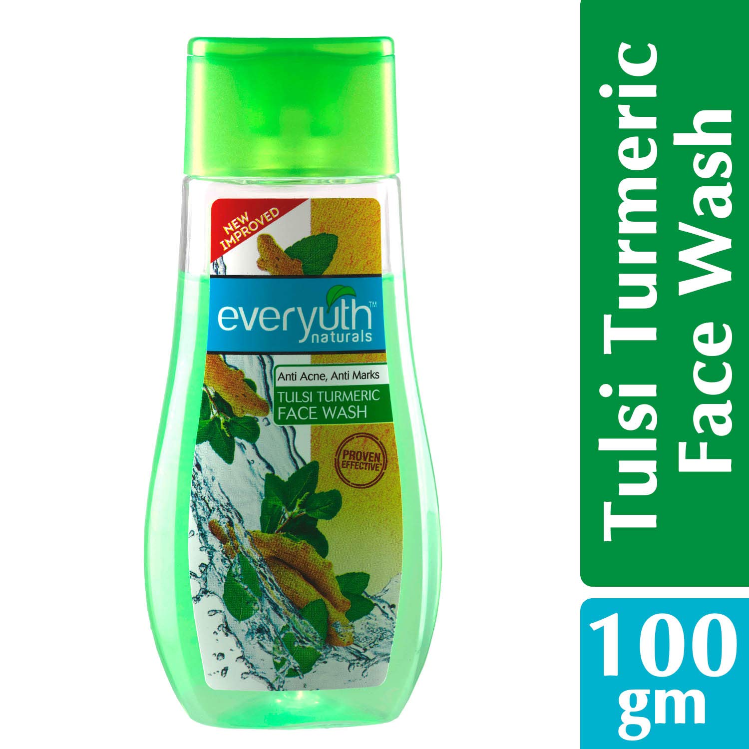 Everyuth Naturals Anti Acne Anti Marks Tulsi Turmeric Face Wash, 100g