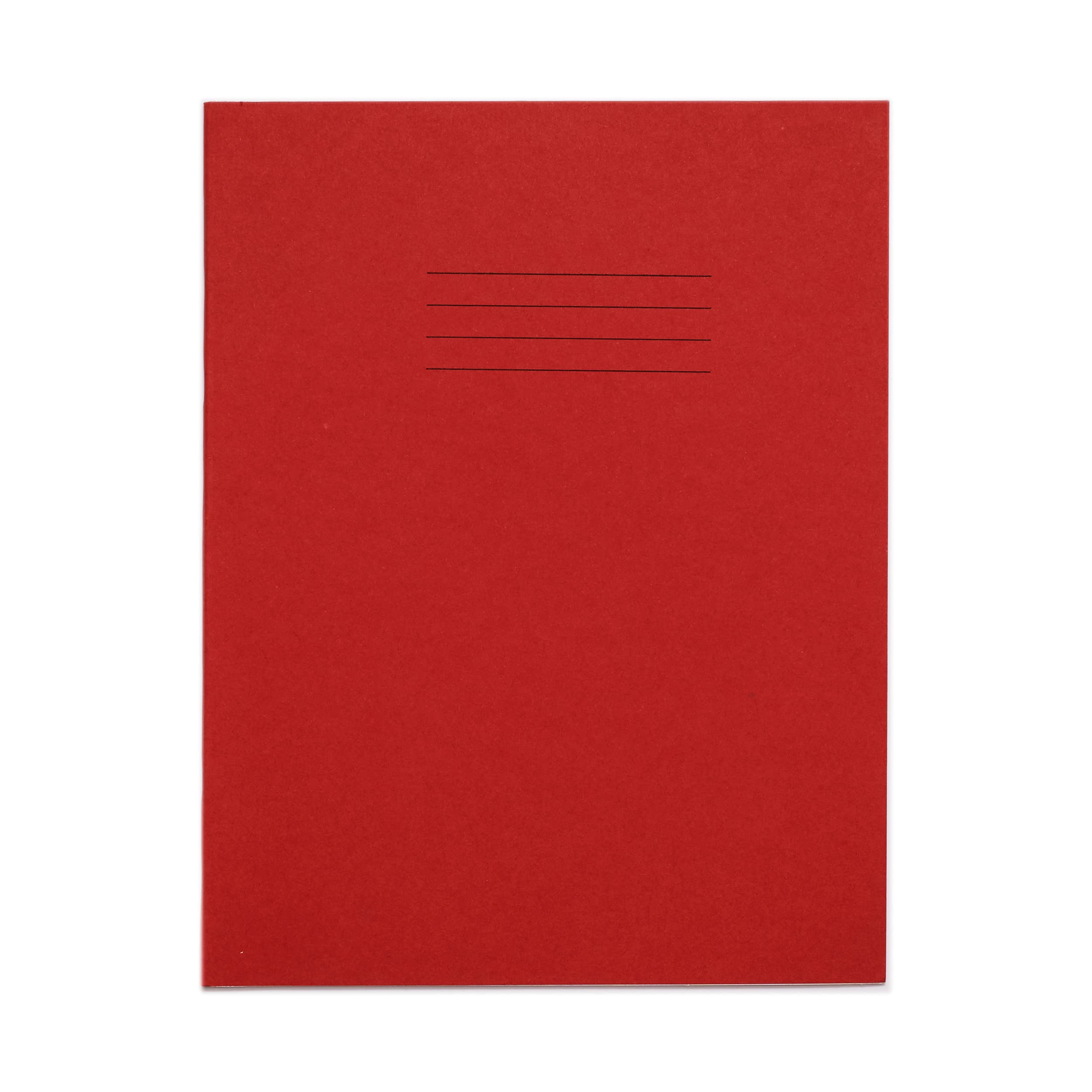 RHINO F8M 9x7 120 Page Exercise Book - Red (Pack of 10)