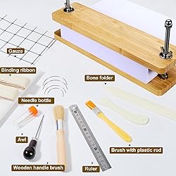 Book Binding Kits with 49 Pcs Hand Bookbinding