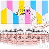 BB Facial Glow Starter Kit Serum Hyaluronic Acid Essence Skin Care Set 0.27oz 12 Vials, Skin Care for Face BB Radiance Facial Serum Kit