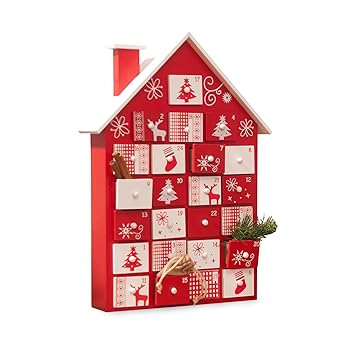 Amazon De Pajoma Adventskalender Haus 82592 Holz