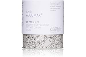 jane iredale Skin Accumax Nutritional Supplement Capsules Improve Acne & Promote Healthy Skin Contains Vitamin A, C and E Vegan & Gluten-Free