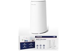 Dynalink WiFi 6 AX3600 Router (DL-WRX36), Dual Band, 8-Stream , Wireless Speed Up to 3.6Gbps, MU-MIMO, 2.5G WAN & 4 Gigabit LAN Ports, for Home & Gaming (1 Pack)
