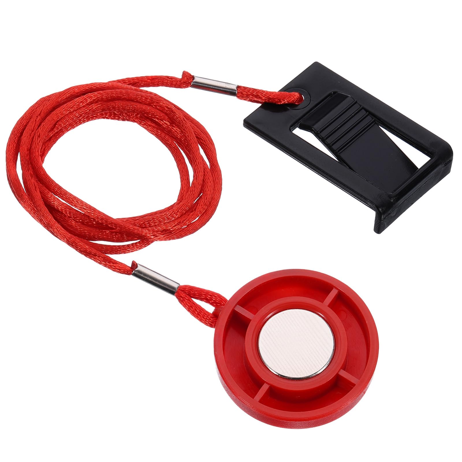 PATIKIL Universal Treadmill Magnet Safety Key 1.26inch, Treadmill Key Replacement with Magnetic Safety Switch Lock for Running Machine, Black