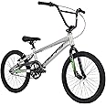 Huffy 20 Inch BMX Bikes for Kids, Multiple Color Options and Designs Available, Ideal for Ages 5+ Years Old, Adjustable Seat, BMX Features, Durable, Stunts & Tricks Bicycle