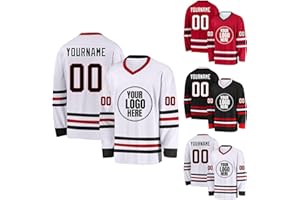 Hockey Jerseys Custom Ice Hockey Jersey for Boys Girls Customized Kids Hockey Jersey Personalized Hockey Gifts