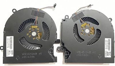 Fleshy Leaf CPU GPU Cooling Fan for HP Omen 15-EN EK M04215-001 M04216-001 12V