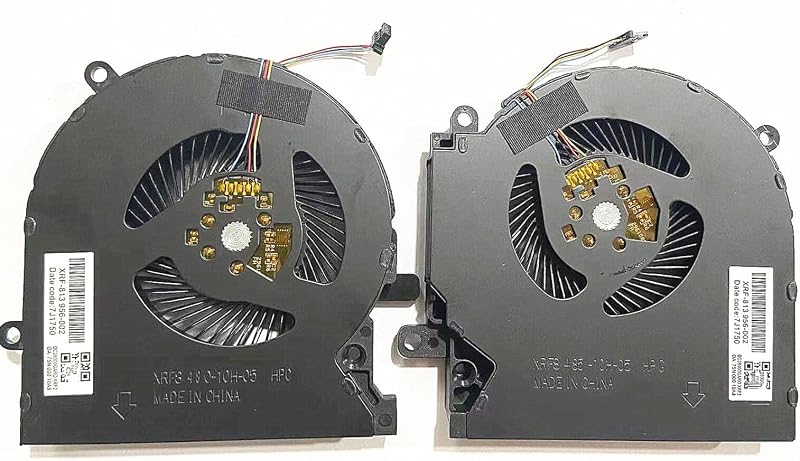 Fleshy Leaf CPU GPU Cooling Fan for HP Omen 15-EN EK M04215-001 M04216-001 12V
