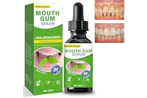 DIJKOO Gum Restore Drops, Gum Repair Regrowth, Gum Regrowth Treatment, for Bad Breath, Good Oral Health, Natural & Alcohol Free, Mint