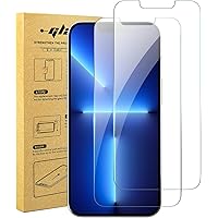 xiwxi Tempered Glass Screen Protector for iPhone 13 Pro/iphone 13 Glass Screen Protector [6.1 Inch] (2021) UltraGlass…