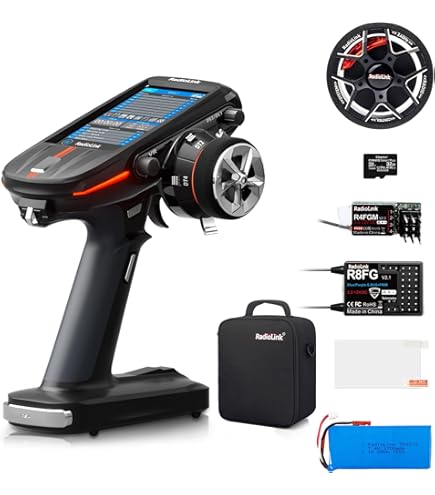 Amazon.com: Radiolink RC8X 8 Channels 2.4G RC Transmitter, 2*R8FG