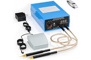 Hosyond 5000W Battery Spot Welder, Portable Adjustable Spot Welding Machine for 18650 Lithium Batteries, Welding Nickel Sheets 0.1-0.25mm