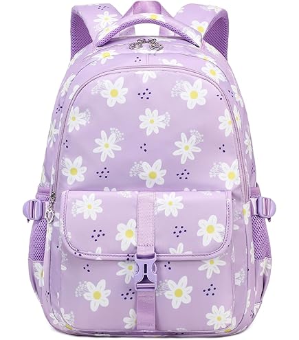 Estuche Escolar Mujer Mochila Estuche Floral Acuarela Juego