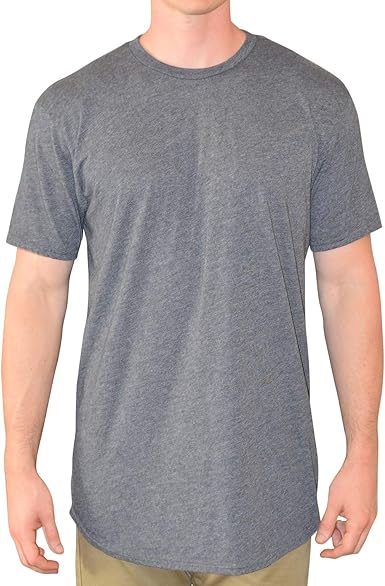 curved t shirt mens