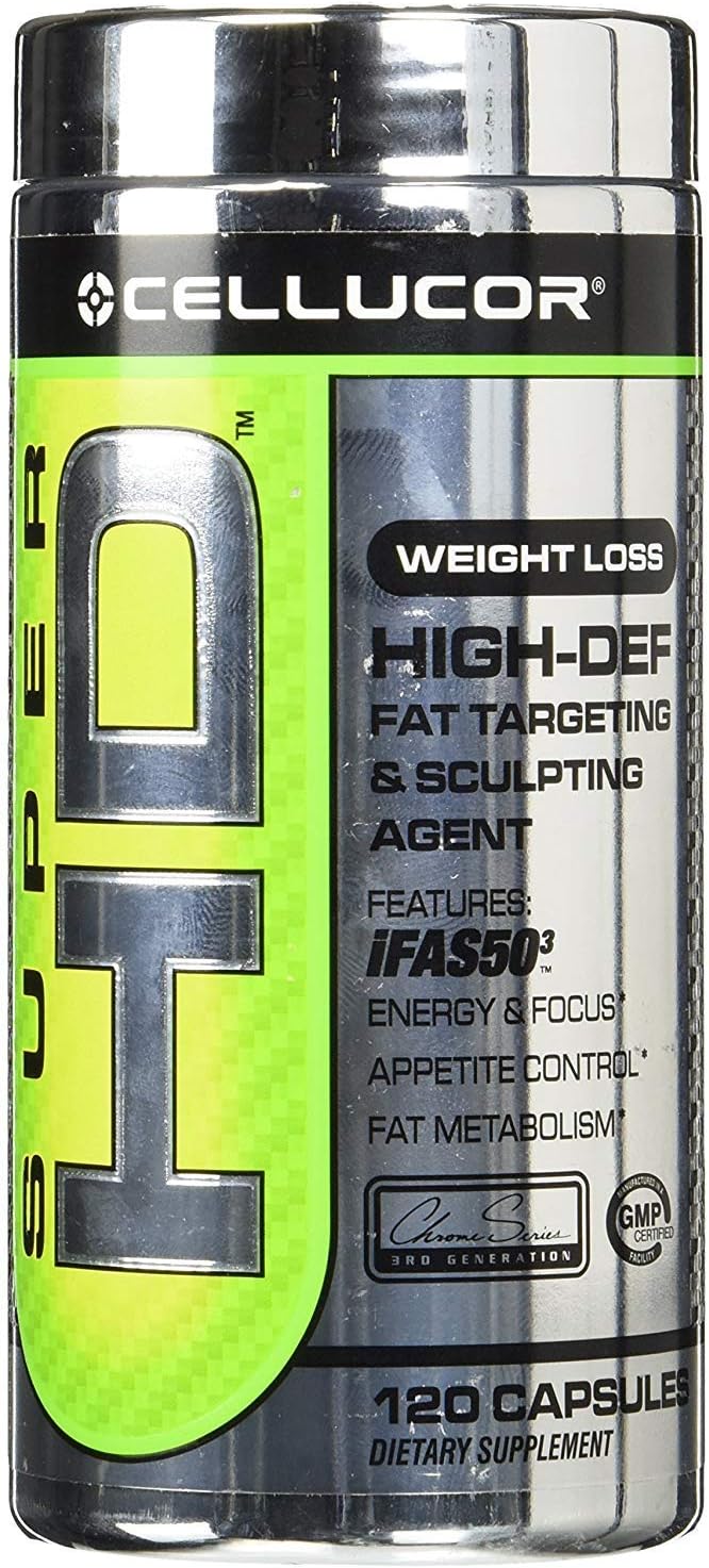Cellucor Super HD Capsules, 120 Count Pack: Health & Personal Care