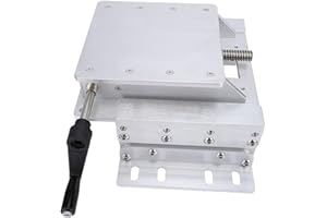 ZASCHMOY Outboard Motor Manual Jack Plate 6 Inch Adjustable Aluminum Alloy for Outboard Engines Under 30 Horsepower