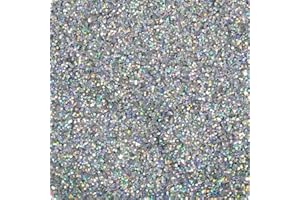 Sunflower Sugar Art Silver Hologram Glitter Cake Dust – Non-Toxic, Shiny Glitter Dust for Wedding Cakes, Backing, Ice Cream, and Decoration– 5g Luxury Cake Accessories for Cake Decoration