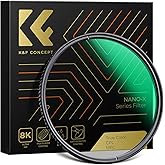 K&F Concept 55mm True Color Polarizer Lens Filter Circular Polarizing Filter for Camera Lens with 28 Multi-Coated (Nano-X Ser