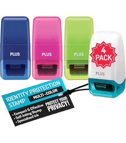 Aazon.co: Identity Theft Protection Roller Stap Set, Including 6 - View #10