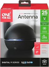 One For All SV 9494-5G Passive DVB-T/T2 Flat Indoor TV Antenna Black view 4