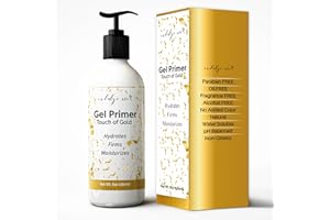 INDULGEME Conductive Gel - Facial Hydrating Leave-On Gel Primer, Hyaluronic Acid, Collagen Peptide, Niacinamide, Vitamin E, Gold Foil