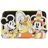 Loungefly Disney Mickey and Friends Candy Corn Zip Around Wallet
