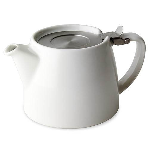 For Life White Stump teapot