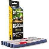Work Sharp Knife &amp; Tool Sharpener 6000 Grit Fine Replacement Belt Kit WSSA0002705 Purple