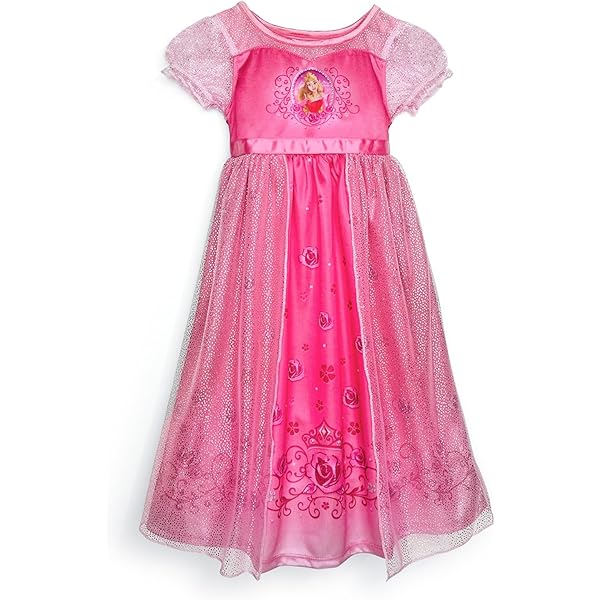 Night Dress Paw Patrol Skye Rosa Maniche Lunghe della Ragazza