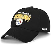 FOCO NFL Mens NFL Team Logo Signature Bars Casual Hat Caps