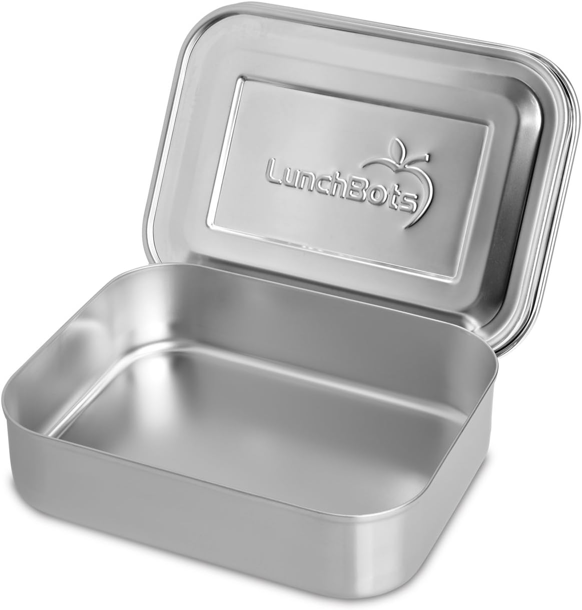 LunchBots Small Uno Stainless Steel Container - Mini Food Container for Fruits, Vegetables and Finger Foods - Eco-Friendly, Dishwasher Safe and Durable