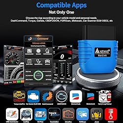 NEXAS NexLINK Bluetooth OBD2 Scanner for Car